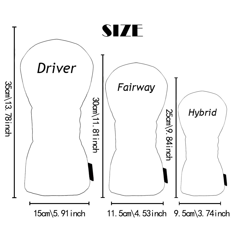 Customize Your Golf Head Cover, Personalized Golf Head Cover with Your Photo or Logo and Text